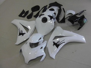 Großhandel CBR 1000 RR 2008-2011 Motorrad Verkleidungen - Weiß mit Besonders Aufkleber