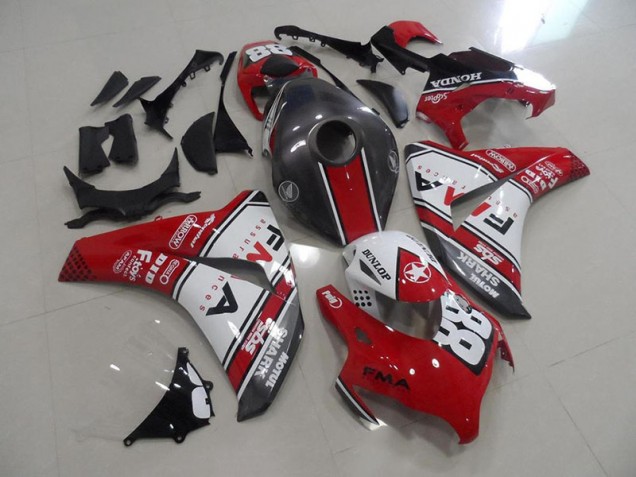 Großhandel CBR 1000 RR 2008-2011 Motorrad Verkleidungen - Rot und Grau Fma Großhandel CBR 1000 RR 2008-2011 Motorrad Verkleidungen - Rot und Grau Fma