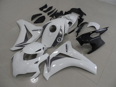 Großhandel CBR 1000 RR 2008-2011 Motorrad Verkleidungen - Weiß Und Grau