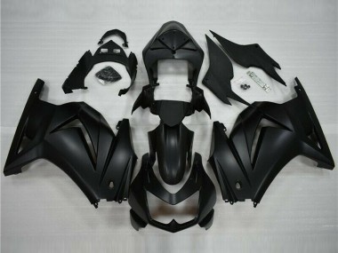 Großhandel EX250 2008-2012 Motorrad Verkleidungen - Matt Schwarz