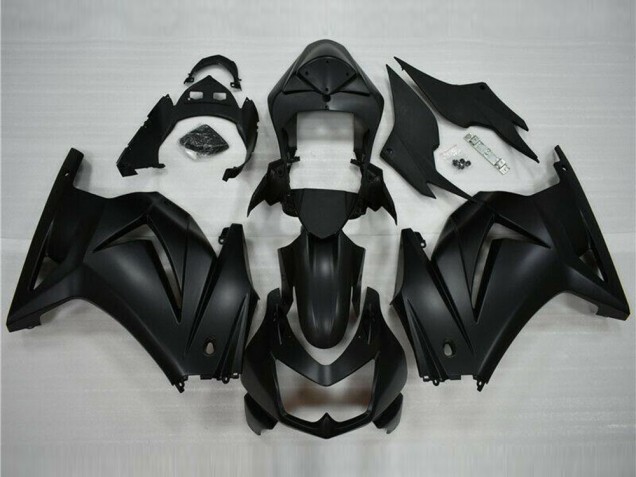 Großhandel EX250 2008-2012 Motorrad Verkleidungen - Matt Schwarz