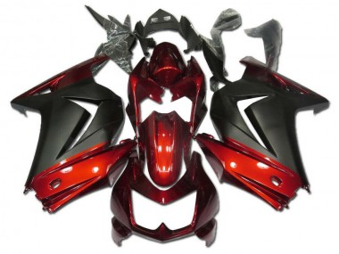Großhandel EX250 2008-2012 Motorrad Verkleidungen - Rot Grau