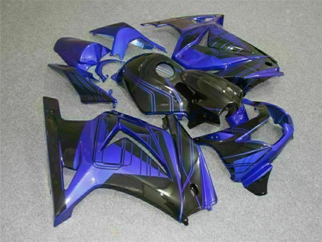 Großhandel EX250 2008-2012 Motorrad Verkleidung - Schwarz Blau
