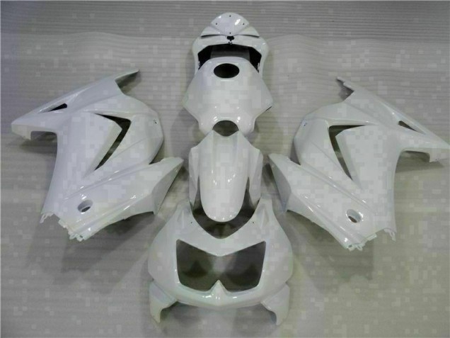 Großhandel EX250 2008-2012 Motorrad Verkleidungen - Weiß Großhandel EX250 2008-2012 Motorrad Verkleidungen - Weiß