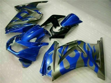 Großhandel EX250 2008-2012 Motorrad Verkleidungen - Blau