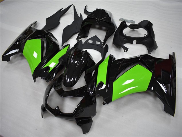 Großhandel EX250 2008-2012 Motorrad Verkleidungen - Schwarz Grün Großhandel EX250 2008-2012 Motorrad Verkleidungen - Schwarz Grün