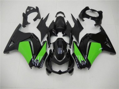 Großhandel EX250 2008-2012 Motorrad Verkleidungen - Schwarz Grün