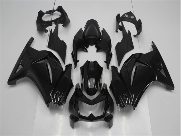 Großhandel EX250 2008-2012 Motorrad Verkleidungen - Glänzend Schwarz Großhandel EX250 2008-2012 Motorrad Verkleidungen - Glänzend Schwarz