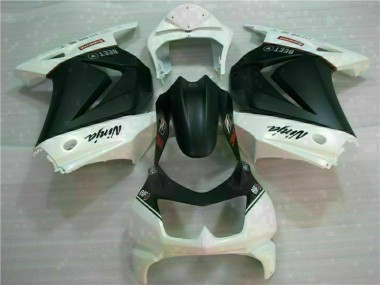 Großhandel EX250 2008-2012 Motorrad Verkleidungen - Weiß Schwarz Ninja 3M