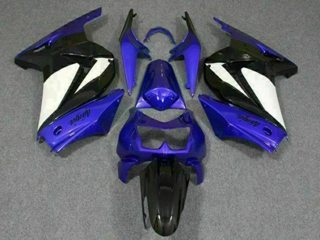 Großhandel EX250 2008-2012 Motorrad Verkleidungen - Blau Weiß Schwarz Ninja Großhandel EX250 2008-2012 Motorrad Verkleidungen - Blau Weiß Schwarz Ninja