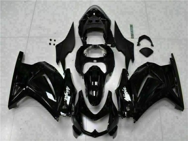 Großhandel EX250 2008-2012 Motorrad Verkleidungen - Schwarzer Ninja