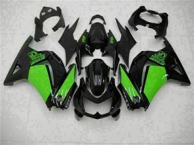 Großhandel EX250 2008-2012 Motorrad Verkleidungen - Schwarzer Grün Ninja Großhandel EX250 2008-2012 Motorrad Verkleidungen - Schwarzer Grün Ninja