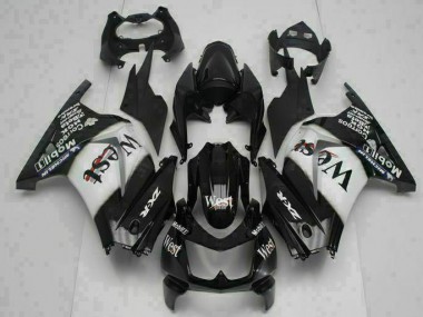 Großhandel EX250 2008-2012 Motorrad Verkleidungen - Schwarz West