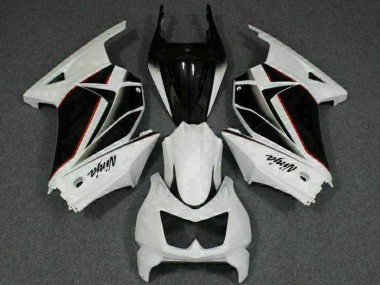 Großhandel EX250 2008-2012 Motorrad Verkleidung - Weiß Schwarz Ninja