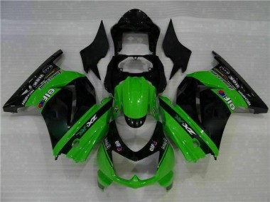 Großhandel EX250 2008-2012 Motorrad Vollverkleidung - Schwarz Grün