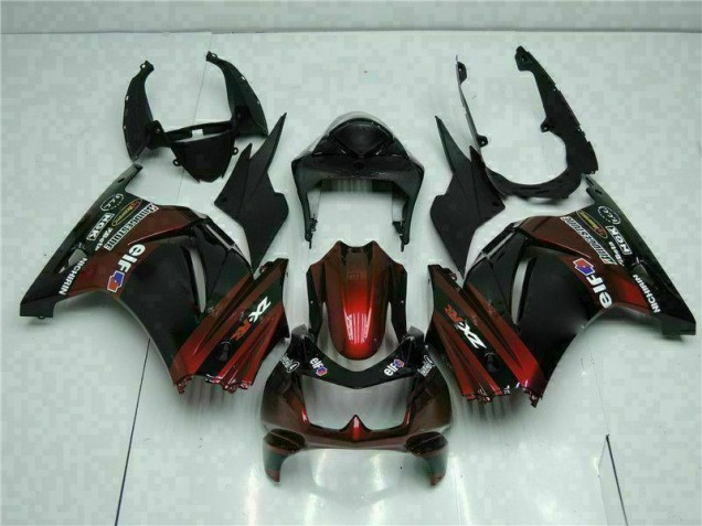 Großhandel EX250 2008-2012 Motorrad Verkleidung - Schwarz