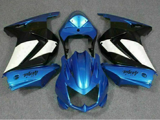 Großhandel EX250 2008-2012 Motorrad Verkleidung - Blau Weiß Schwarz Ninja Großhandel EX250 2008-2012 Motorrad Verkleidung - Blau Weiß Schwarz Ninja