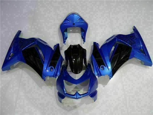 Großhandel EX250 2008-2012 Motorrad Verkleidungen - Blau Schwarz Großhandel EX250 2008-2012 Motorrad Verkleidungen - Blau Schwarz