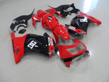 Großhandel ZX 250R 2008-2012 Motorrad Verkleidungen - Rot Schwarz