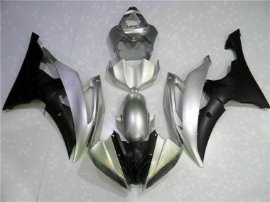 Großhandel R6 2008-2016 Motorrad Verkleidungen - Silber Schwarz