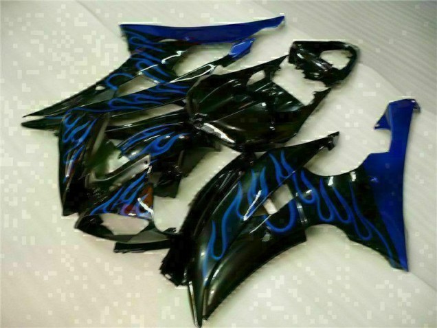 Großhandel R6 2008-2016 Motorrad Verkleidungen - Blau Flamme Schwarz Großhandel R6 2008-2016 Motorrad Verkleidungen - Blau Flamme Schwarz