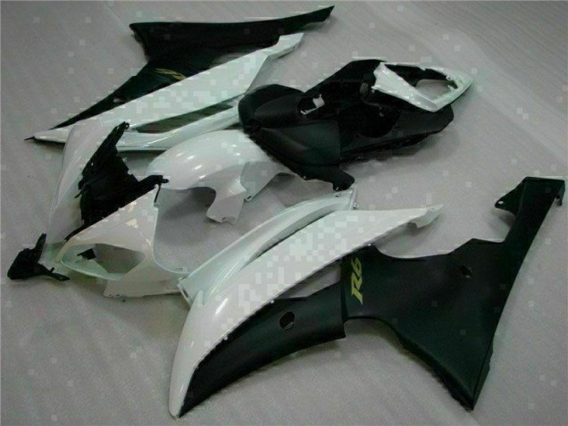 Großhandel R6 2008-2016 Motorrad Verkleidungen & Plastik - Weiß Schwarz