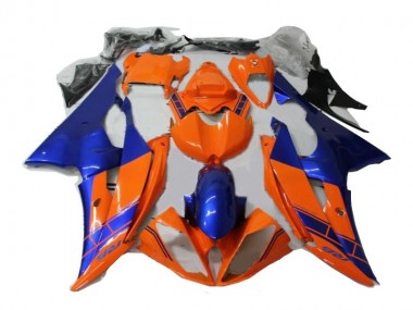 Großhandel R6 2008-2016 Motorrad Verkleidungen - Orange Blau