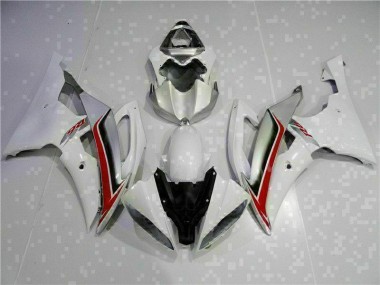 Großhandel R6 2008-2016 Motorrad Verkleidungen & Plastik - Weiß