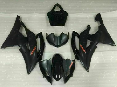 Großhandel R6 2008-2016 MotorradVerkleidungen Plastik Kits - Schwarz