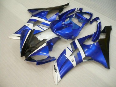 Großhandel R6 2008-2016 Motorrad Verkleidung - Blau Weiß Schwarz