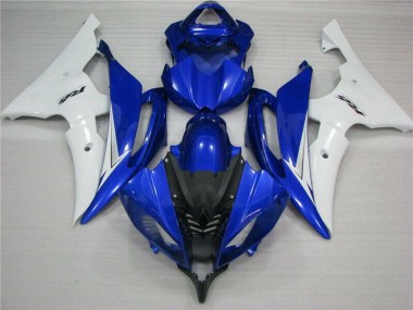 Großhandel R6 2008-2016 Motorrad Verkleidungen - Blau Weiß Schwarz