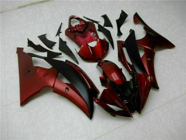 Großhandel R6 2008-2016 Motorrad Verkleidung - Rot Schwarz