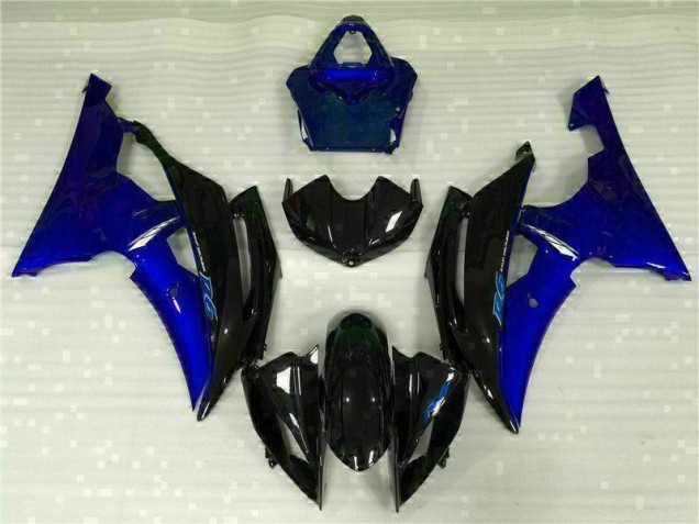 Großhandel R6 2008-2016 Motorrad Vollverkleidung - Blau Schwarz Großhandel R6 2008-2016 Motorrad Vollverkleidung - Blau Schwarz