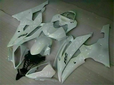 Großhandel R6 2008-2016 Motorrad VollVerkleidungen & Plastik - Weiß