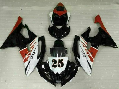 Großhandel R6 2008-2016 Motorrad Vollverkleidung - Weiß Schwarz