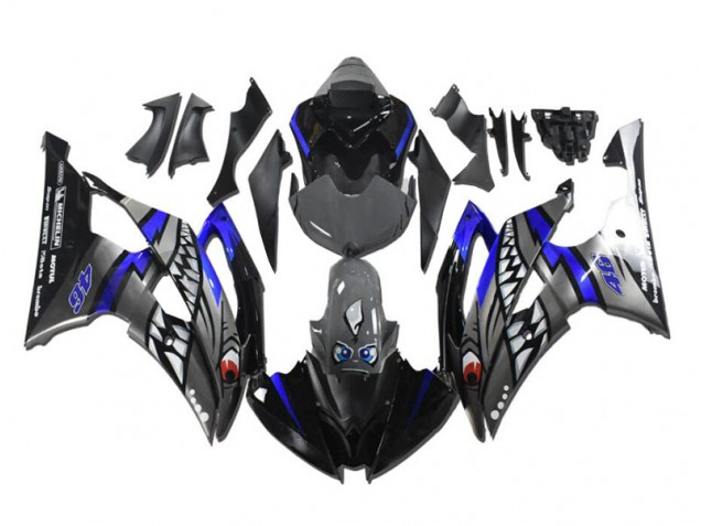 Großhandel R6 2008-2016 Motorrad Verkleidungen - Grau Blau Hai Großhandel R6 2008-2016 Motorrad Verkleidungen - Grau Blau Hai