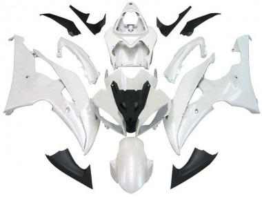 Großhandel R6 2008-2016 Motorrad Verkleidungen - Perl Weiß
