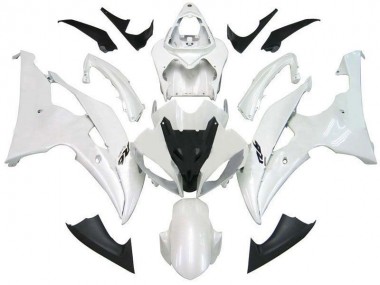 Großhandel R6 2008-2016 Motorrad Verkleidungen - Perl Weiß R6