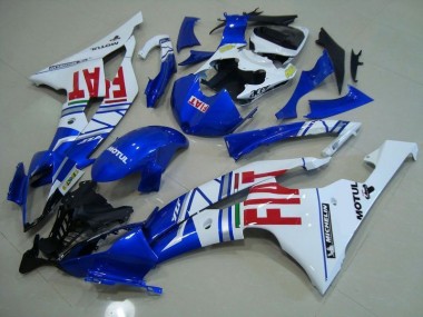 Großhandel R6 2008-2016 Motorrad Verkleidungen - Blau Weiß Rot Fiat