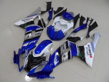 Großhandel R6 2008-2016 Motorrad Verkleidungen - Blau Weiß ENEOS