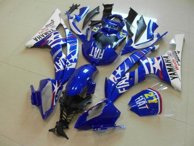 Großhandel R6 2008-2016 Motorrad Verkleidungen - Blau Star Fiat