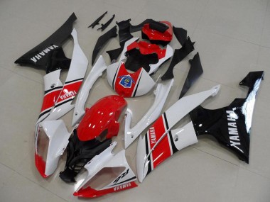 Großhandel R6 2008-2016 Motorrad Verkleidungen Komplett Sets - Rot Weiß Schwarz
