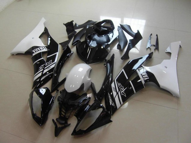 Großhandel R6 2008-2016 Motorrad Verkleidungen Komplett Sets - Weiß Schwarz Großhandel R6 2008-2016 Motorrad Verkleidungen Komplett Sets - Weiß Schwarz