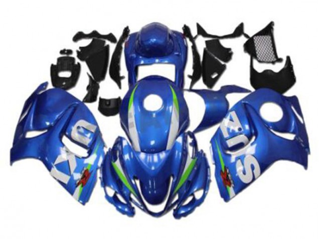 Großhandel GSXR 1300 Hayabusa 2008-2019 Motorrad Verkleidung - Blau Weiß Großhandel GSXR 1300 Hayabusa 2008-2019 Motorrad Verkleidung - Blau Weiß