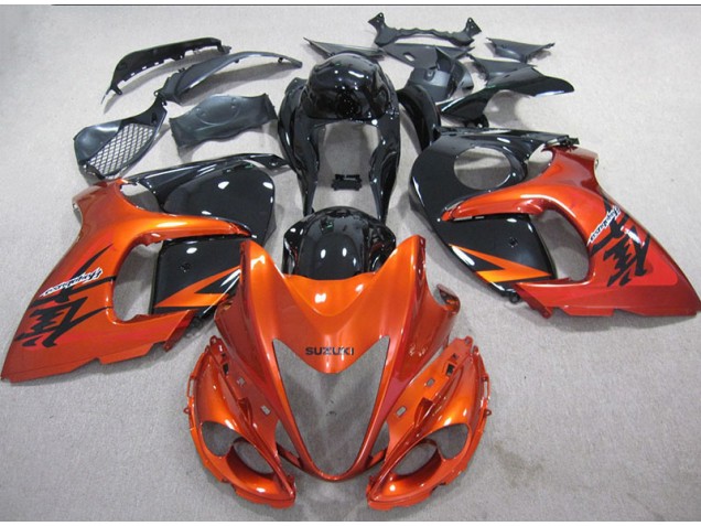 Großhandel GSXR 1300 Hayabusa 2008-2019 Motorrad Verkleidungen - Orange Schwarz Großhandel GSXR 1300 Hayabusa 2008-2019 Motorrad Verkleidungen - Orange Schwarz