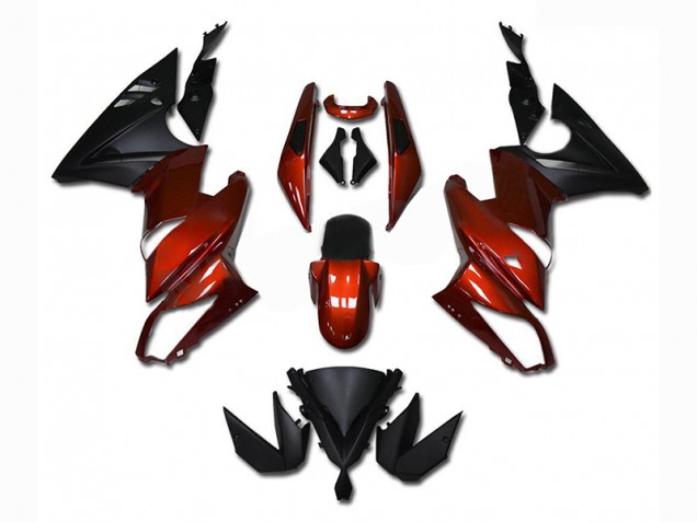 Großhandel EX650 2009-2011 Motorrad Verkleidungen - Rot Großhandel EX650 2009-2011 Motorrad Verkleidungen - Rot