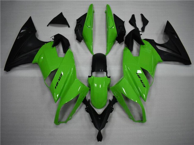 Großhandel EX650 2009-2011 Motorrad Verkleidungen - Grün Schwarz Großhandel EX650 2009-2011 Motorrad Verkleidungen - Grün Schwarz