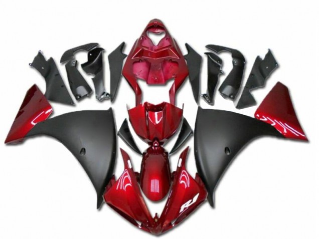 Großhandel R1 2009-2011 Motorrad Verkleidungen - Rot Schwarz Großhandel R1 2009-2011 Motorrad Verkleidungen - Rot Schwarz