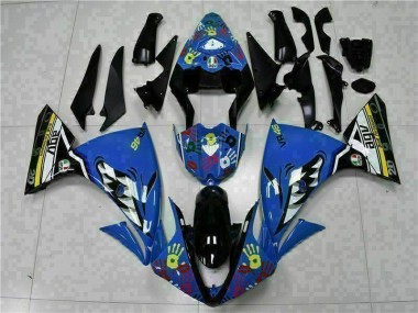 Großhandel R1 2009-2011 Motorrad Verkleidung - Blau