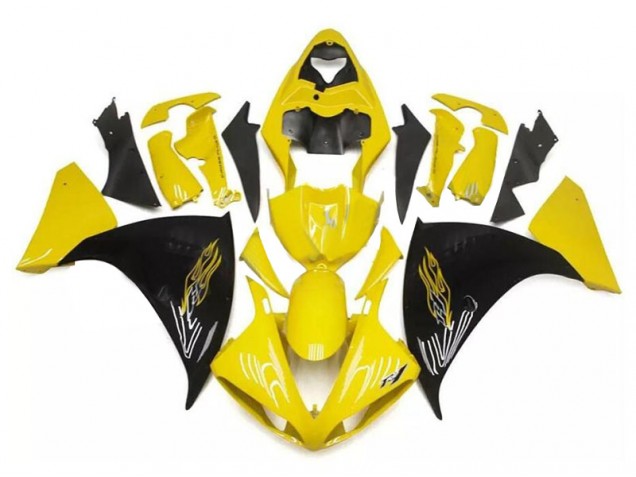 Großhandel R1 2009-2011 Motorrad Verkleidungen - Gelb Schwarz Großhandel R1 2009-2011 Motorrad Verkleidungen - Gelb Schwarz